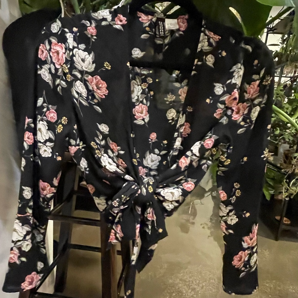 Crop top floral